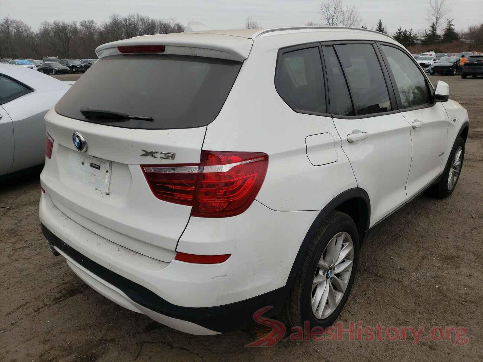 5UXWX9C59G0D87340 2016 BMW X3