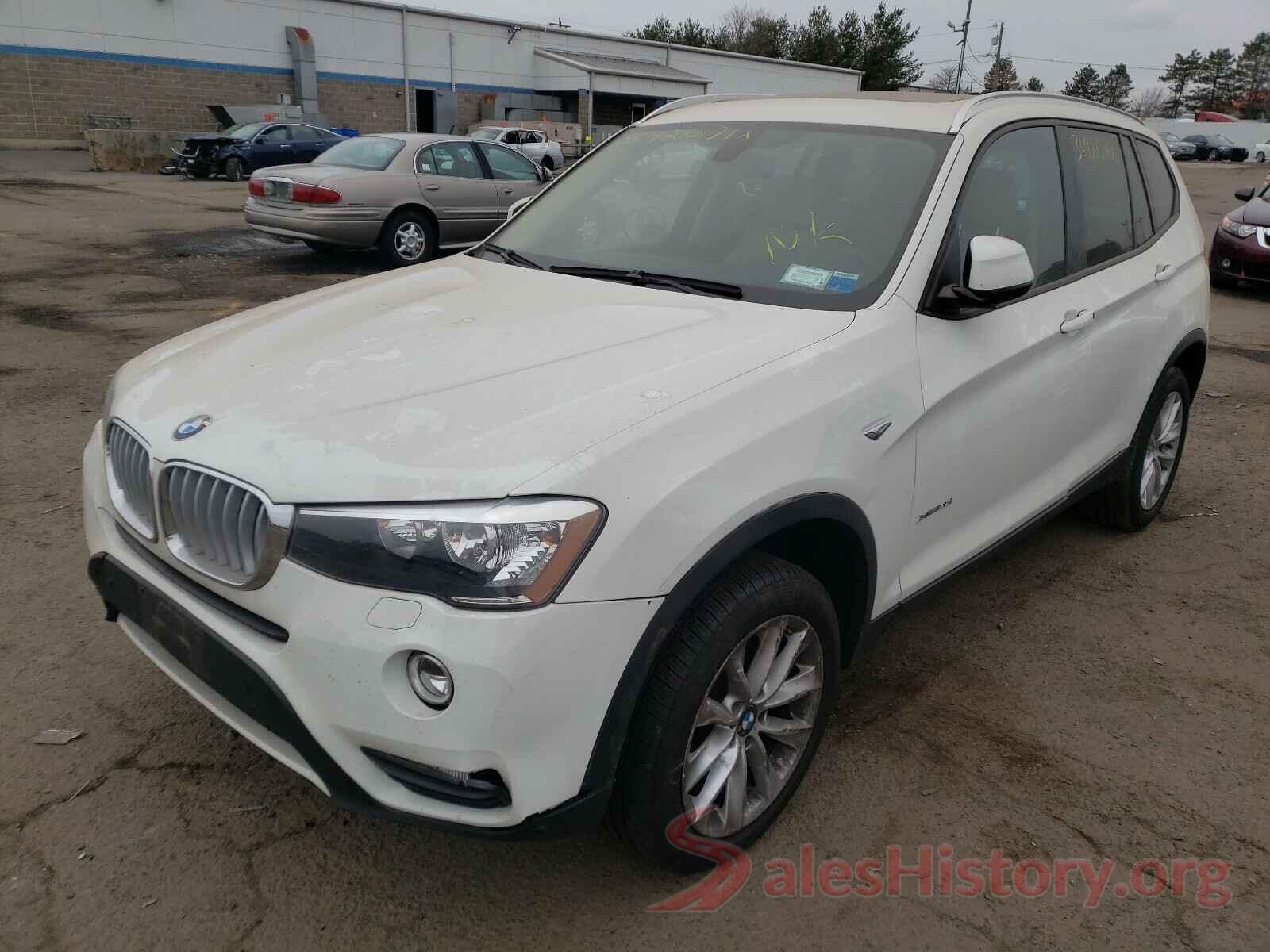 5UXWX9C59G0D87340 2016 BMW X3