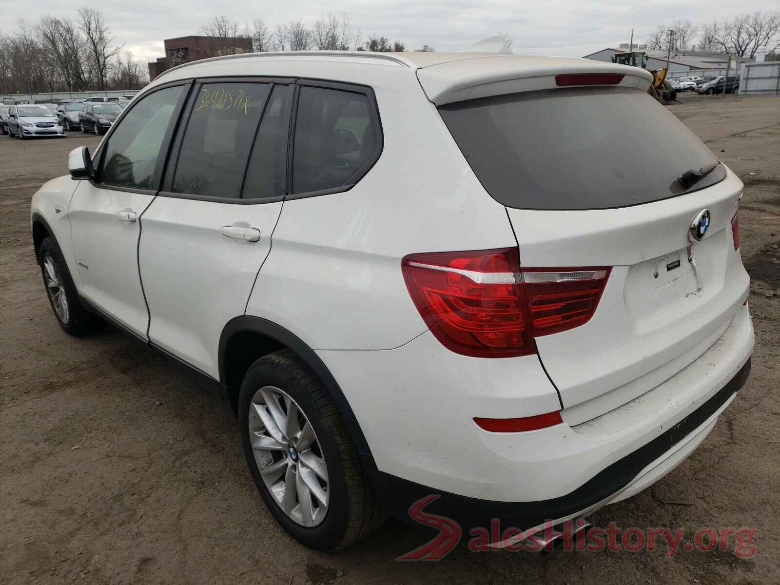 5UXWX9C59G0D87340 2016 BMW X3