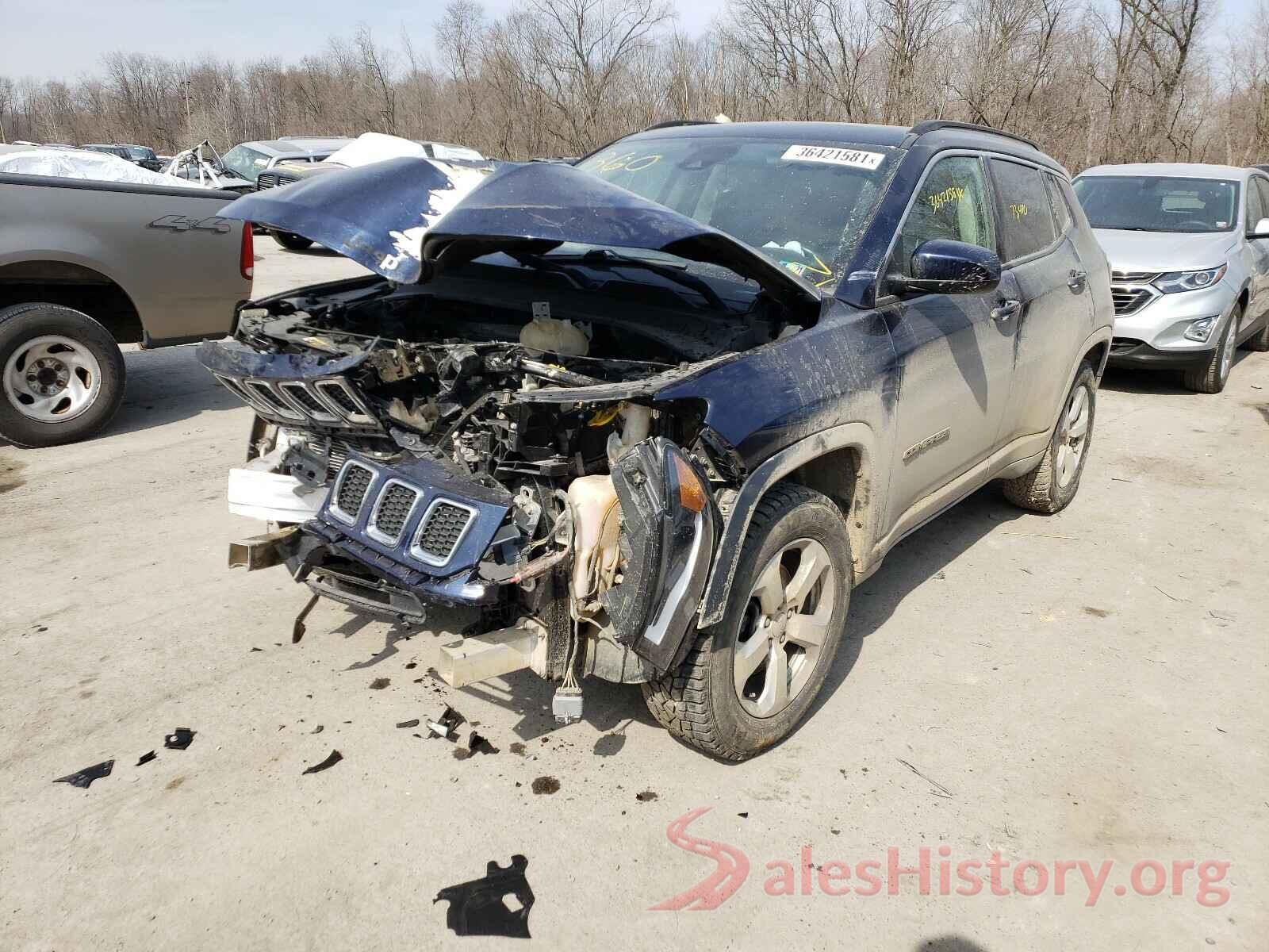 3C4NJDBB6HT647865 2017 JEEP COMPASS