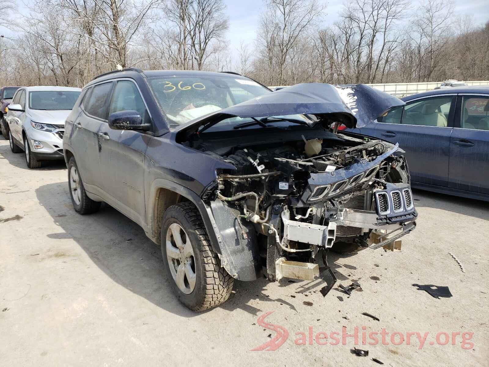 3C4NJDBB6HT647865 2017 JEEP COMPASS