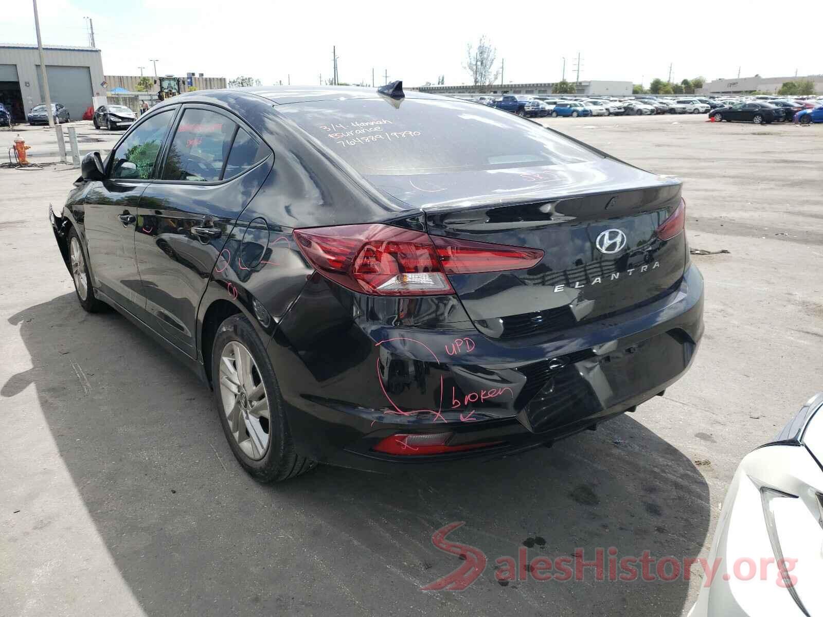 5NPD84LF9KH409962 2019 HYUNDAI ELANTRA