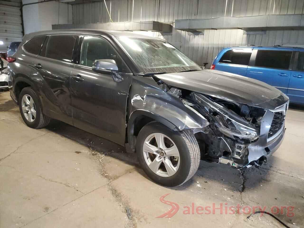 5TDZZRAH0MS522510 2021 TOYOTA HIGHLANDER