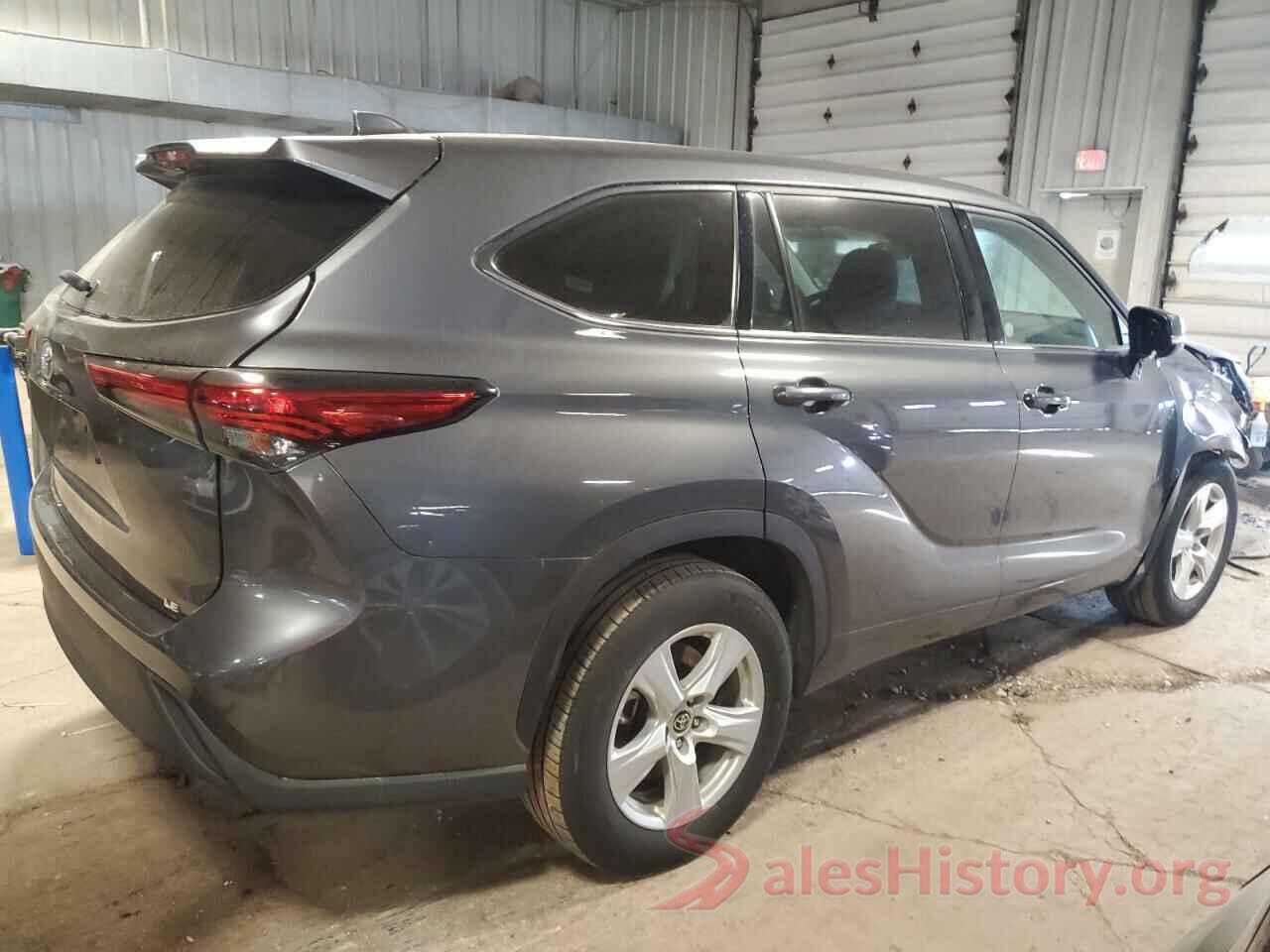 5TDZZRAH0MS522510 2021 TOYOTA HIGHLANDER