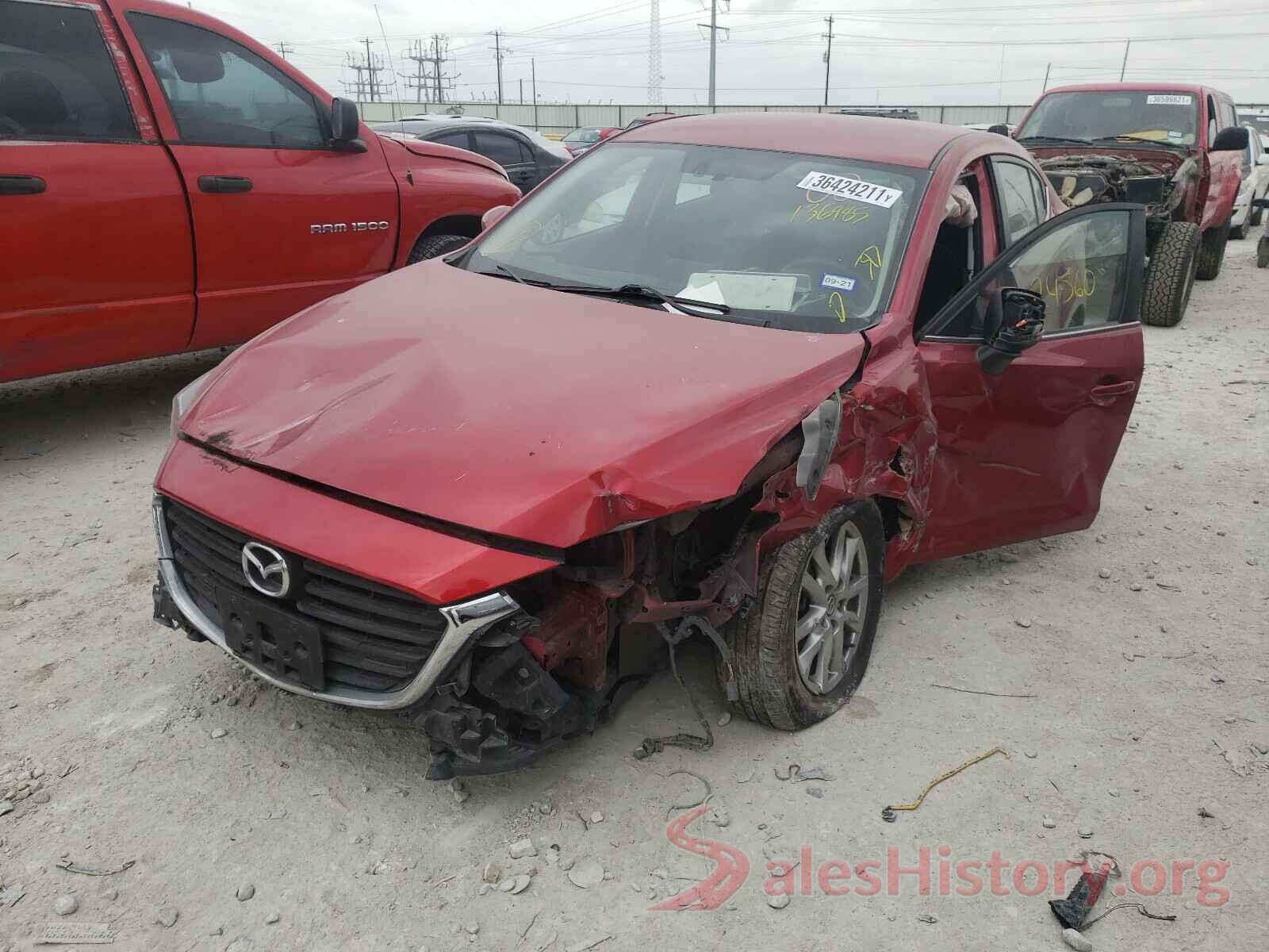 3MZBN1U76HM136985 2017 MAZDA 3