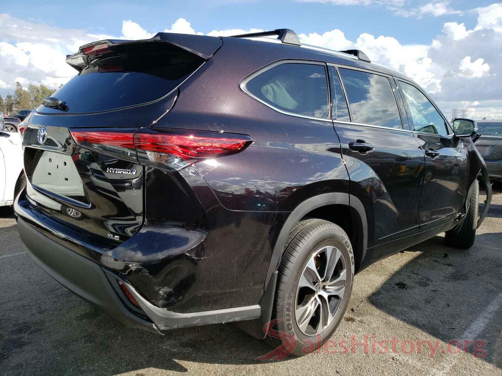 5TDHBRCH6MS034868 2021 TOYOTA HIGHLANDER