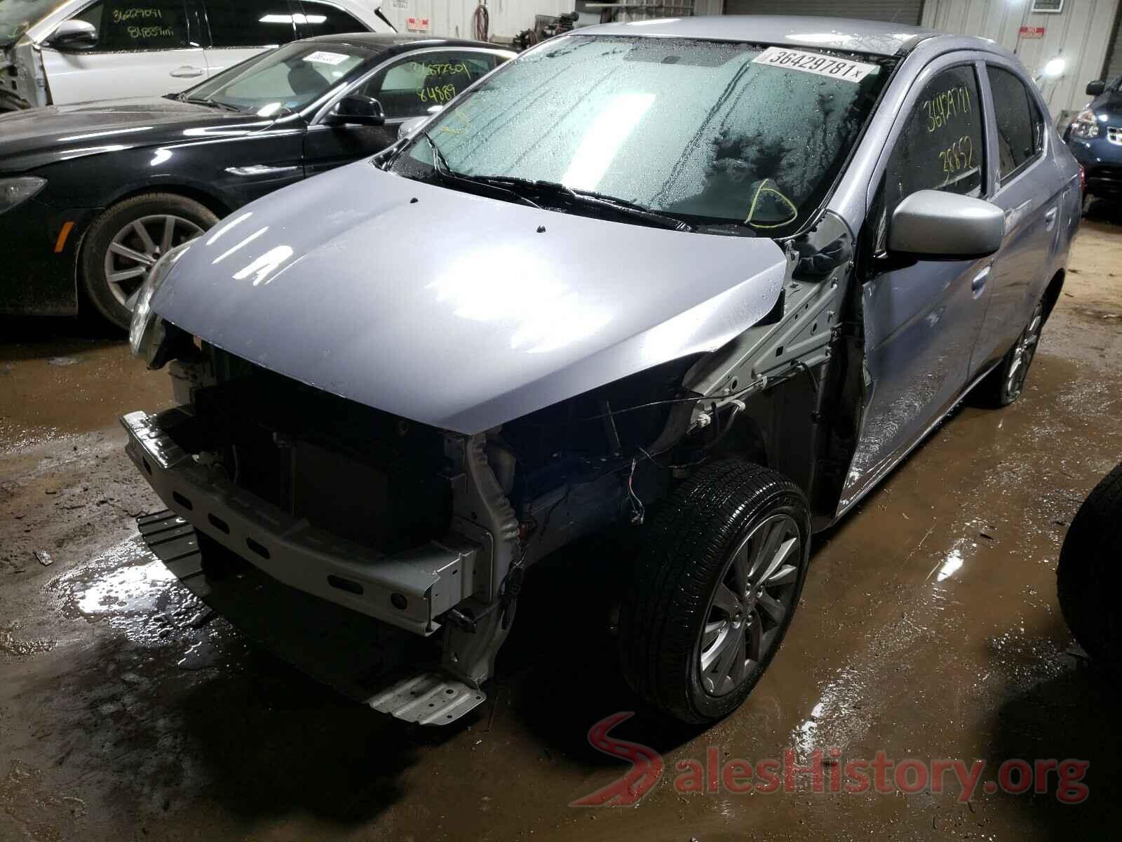 ML32F3FJ4JHF14080 2018 MITSUBISHI MIRAGE