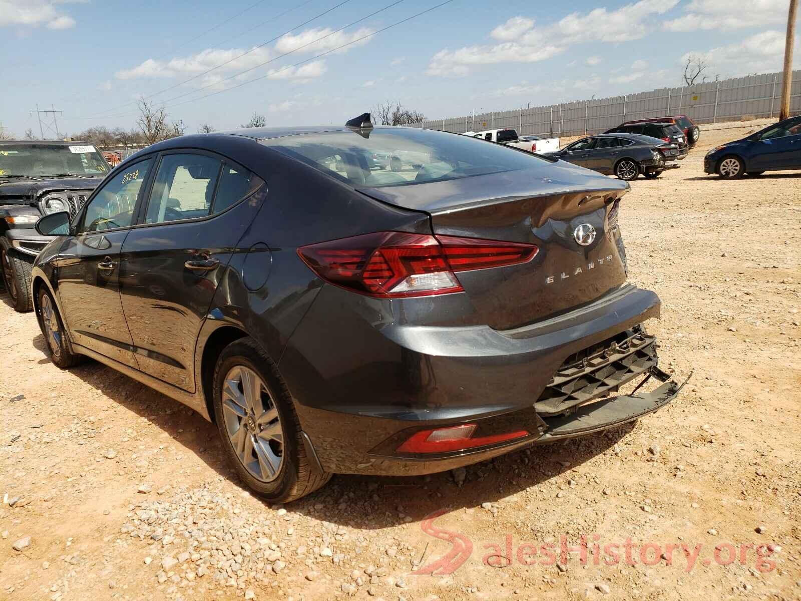 5NPD84LF5LH606581 2020 HYUNDAI ELANTRA