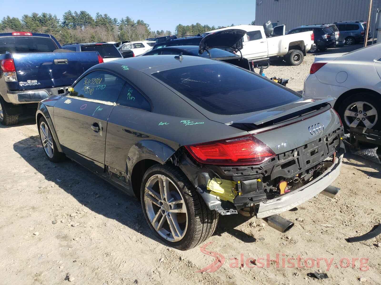 TRUC5AFV6H1006923 2017 AUDI TT