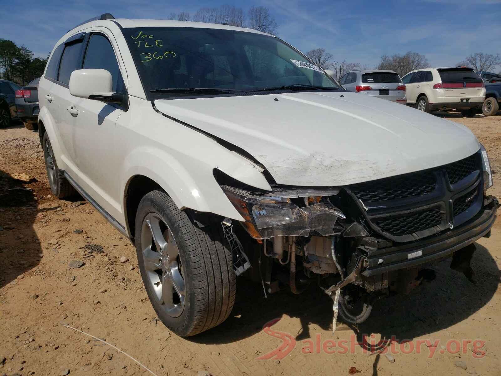 3C4PDCGG8HT562573 2017 DODGE JOURNEY