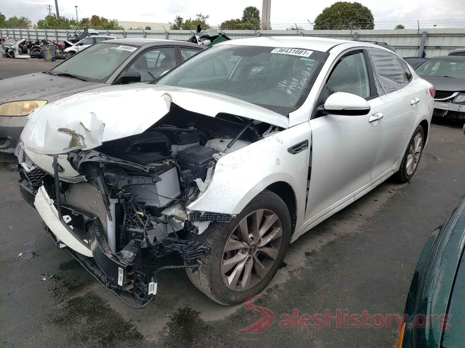 5XXGT4L30GG004884 2016 KIA OPTIMA