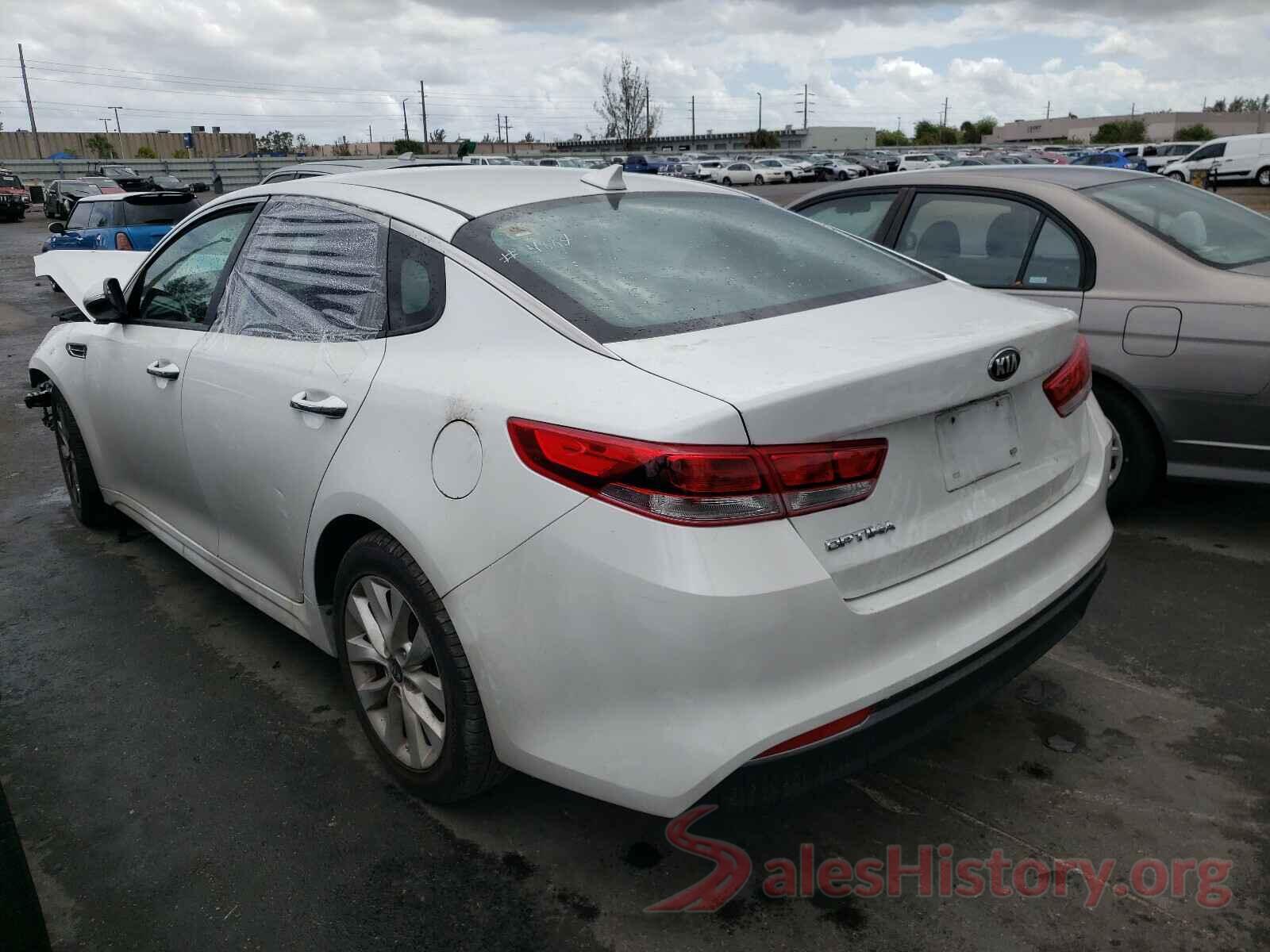 5XXGT4L30GG004884 2016 KIA OPTIMA