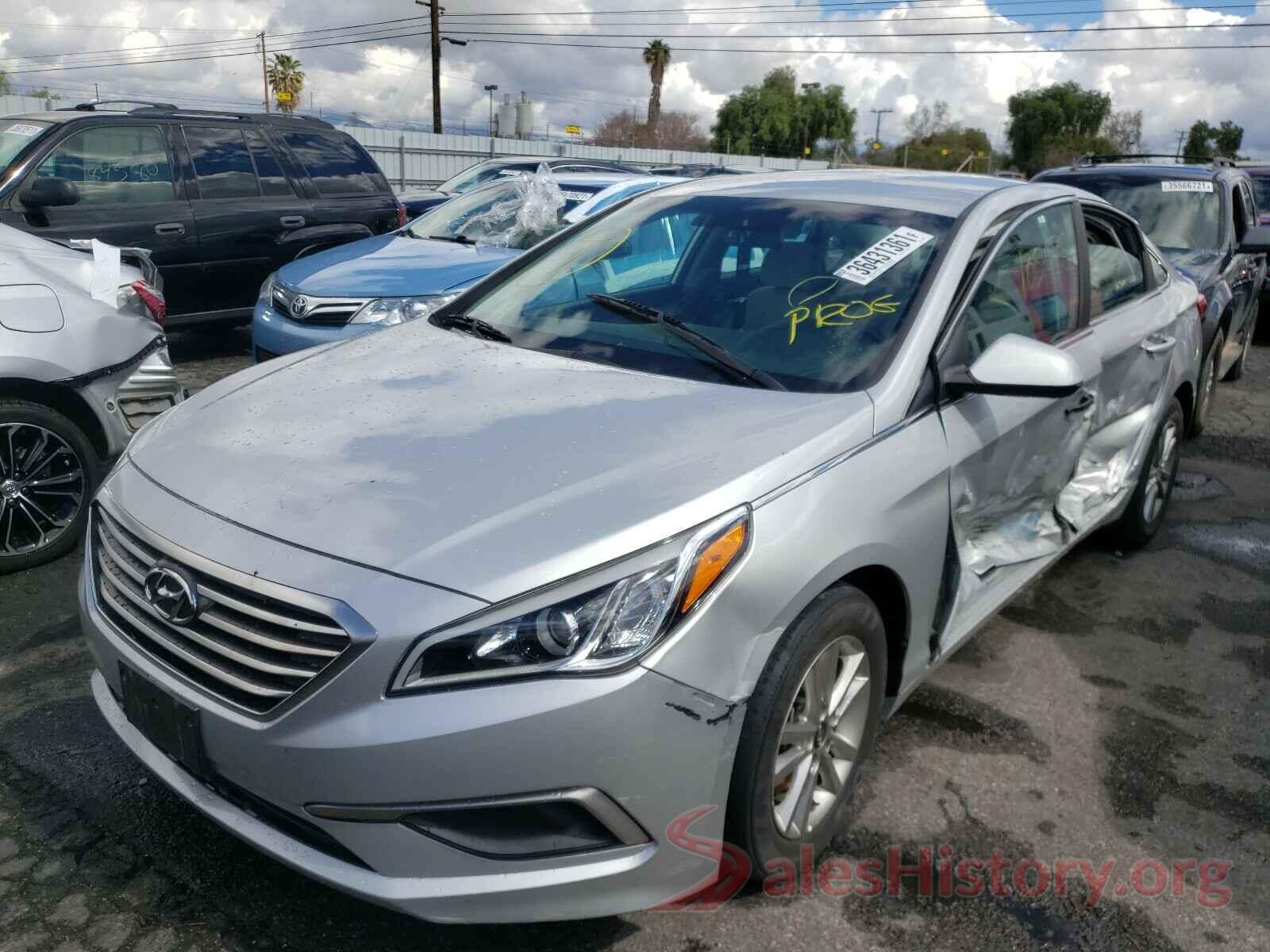 5NPE24AF5HH453779 2017 HYUNDAI SONATA