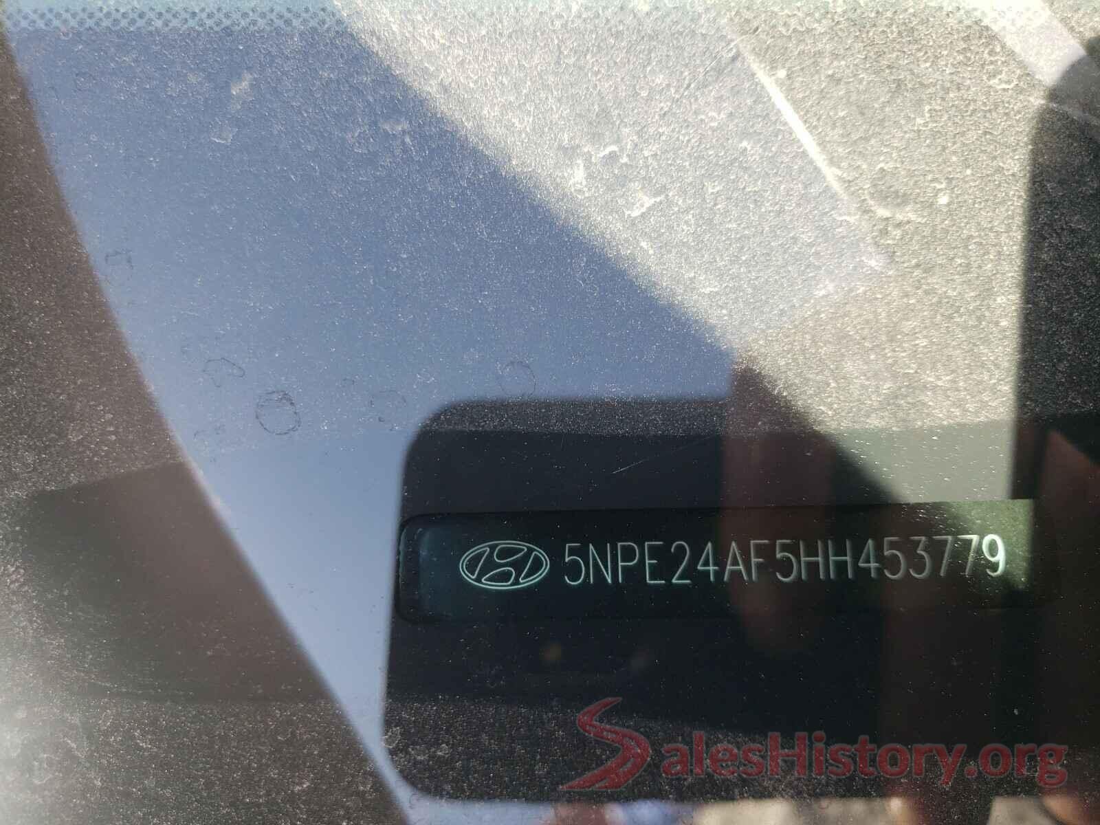 5NPE24AF5HH453779 2017 HYUNDAI SONATA