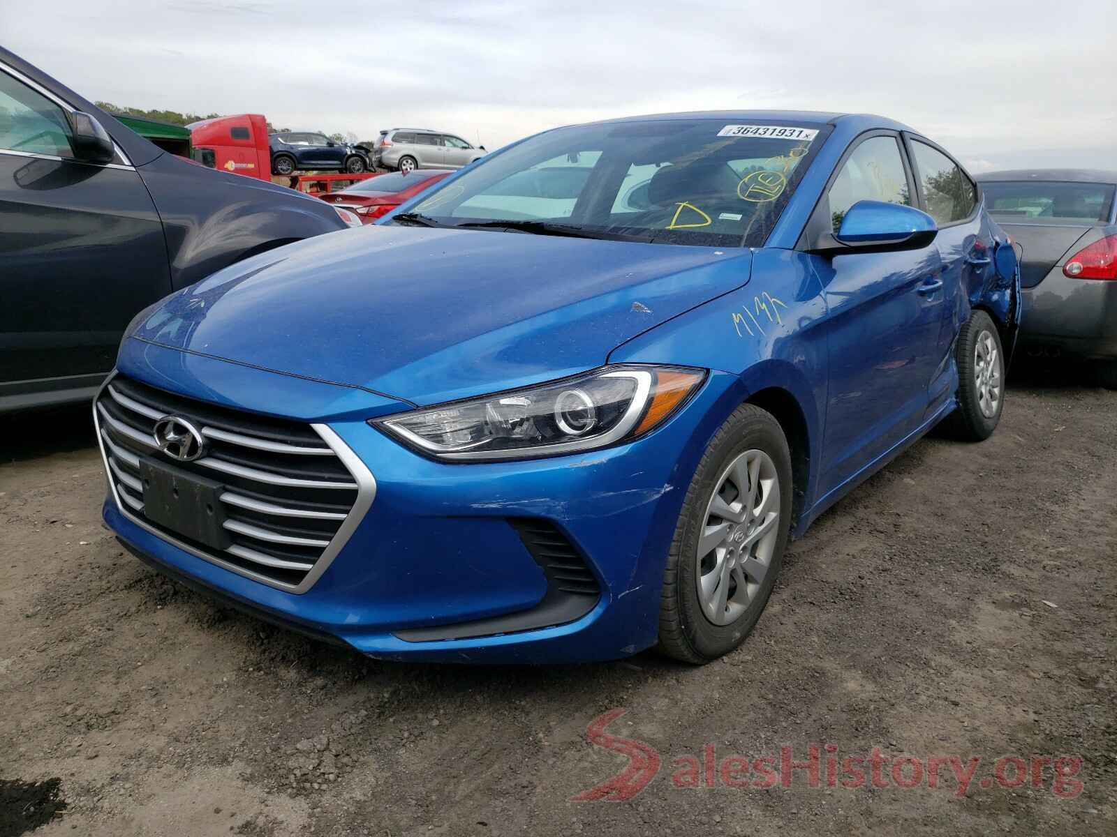 5NPD74LF1HH211176 2017 HYUNDAI ELANTRA