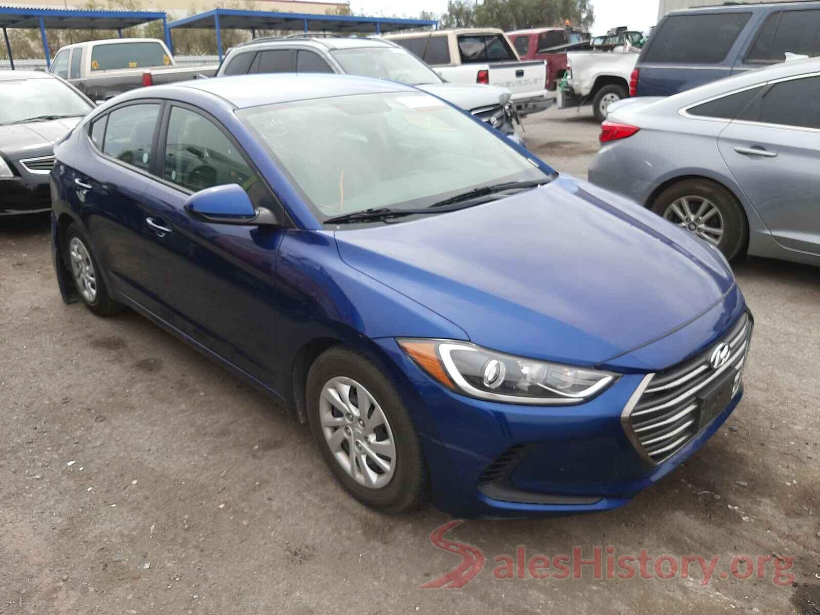 5NPD74LF7HH198319 2017 HYUNDAI ELANTRA