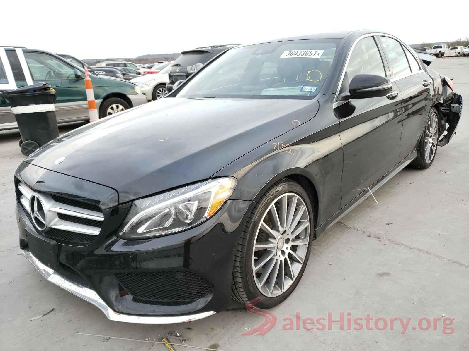 55SWF4JB4GU129868 2016 MERCEDES-BENZ C CLASS