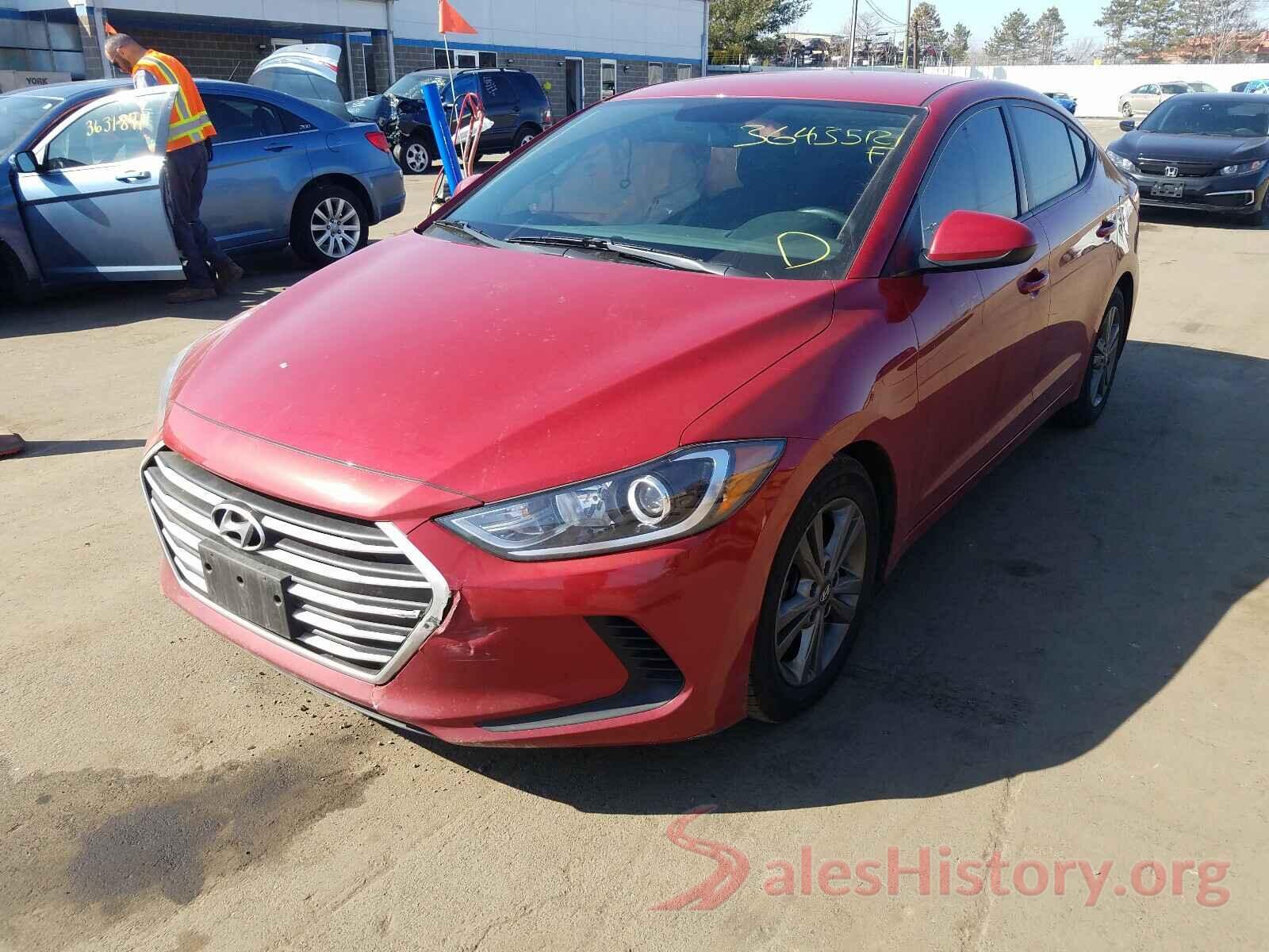 5NPD84LFXJH236192 2018 HYUNDAI ELANTRA