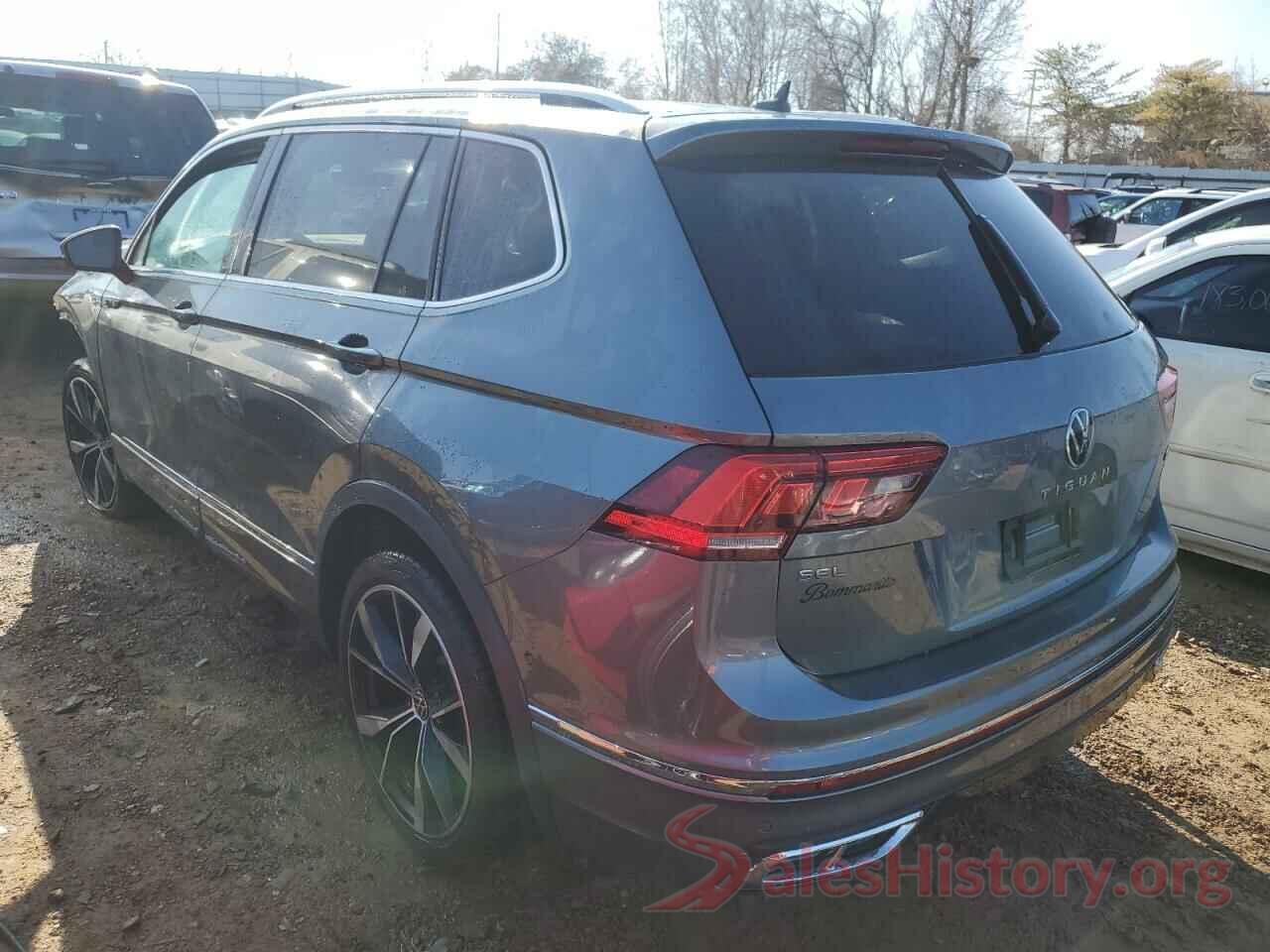 3VV4B7AX7NM001457 2022 VOLKSWAGEN TIGUAN