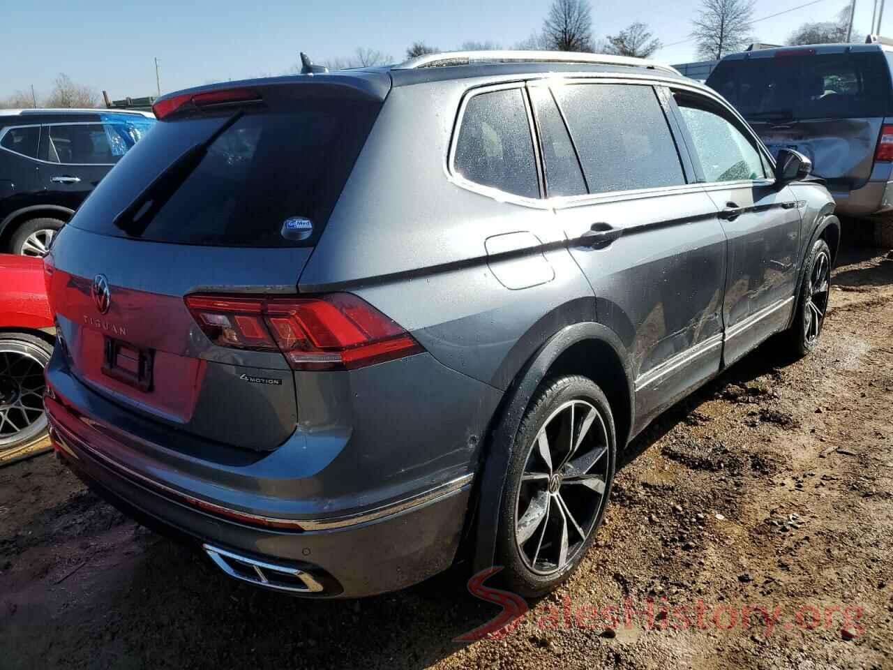 3VV4B7AX7NM001457 2022 VOLKSWAGEN TIGUAN