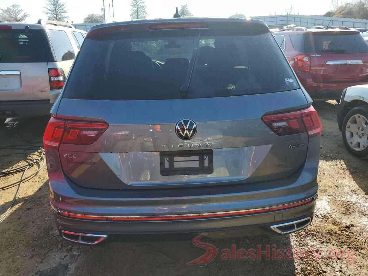 3VV4B7AX7NM001457 2022 VOLKSWAGEN TIGUAN