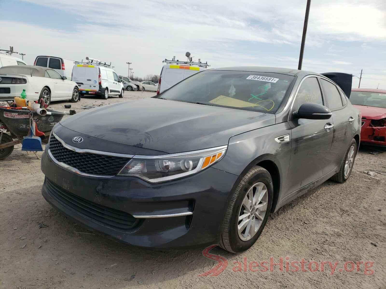 KNAGT4L33H5155138 2017 KIA OPTIMA