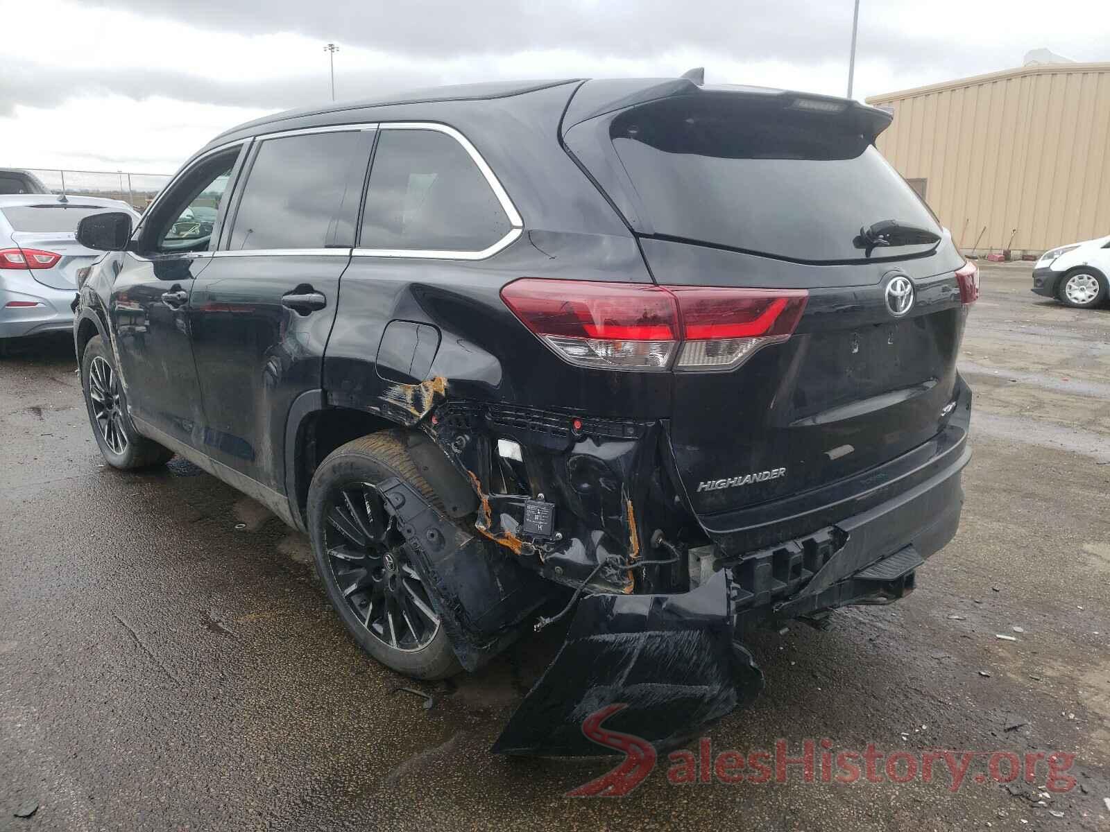 5TDJZRFHXKS568090 2019 TOYOTA HIGHLANDER