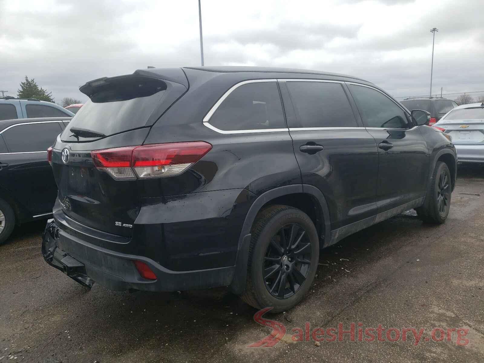 5TDJZRFHXKS568090 2019 TOYOTA HIGHLANDER