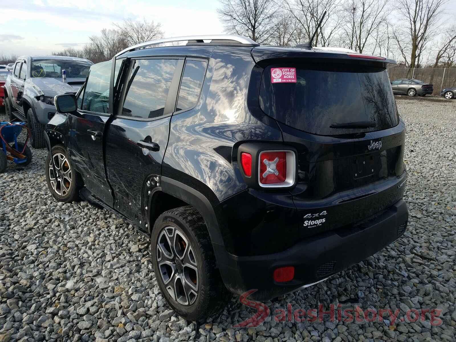 ZACCJBDT9GPD22683 2016 JEEP RENEGADE