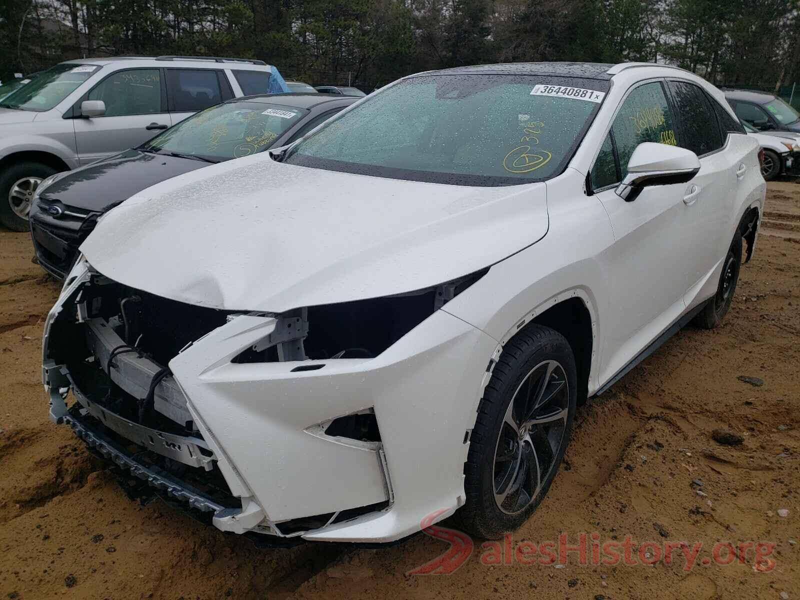 2T2BZMCA5GC023490 2016 LEXUS RX350