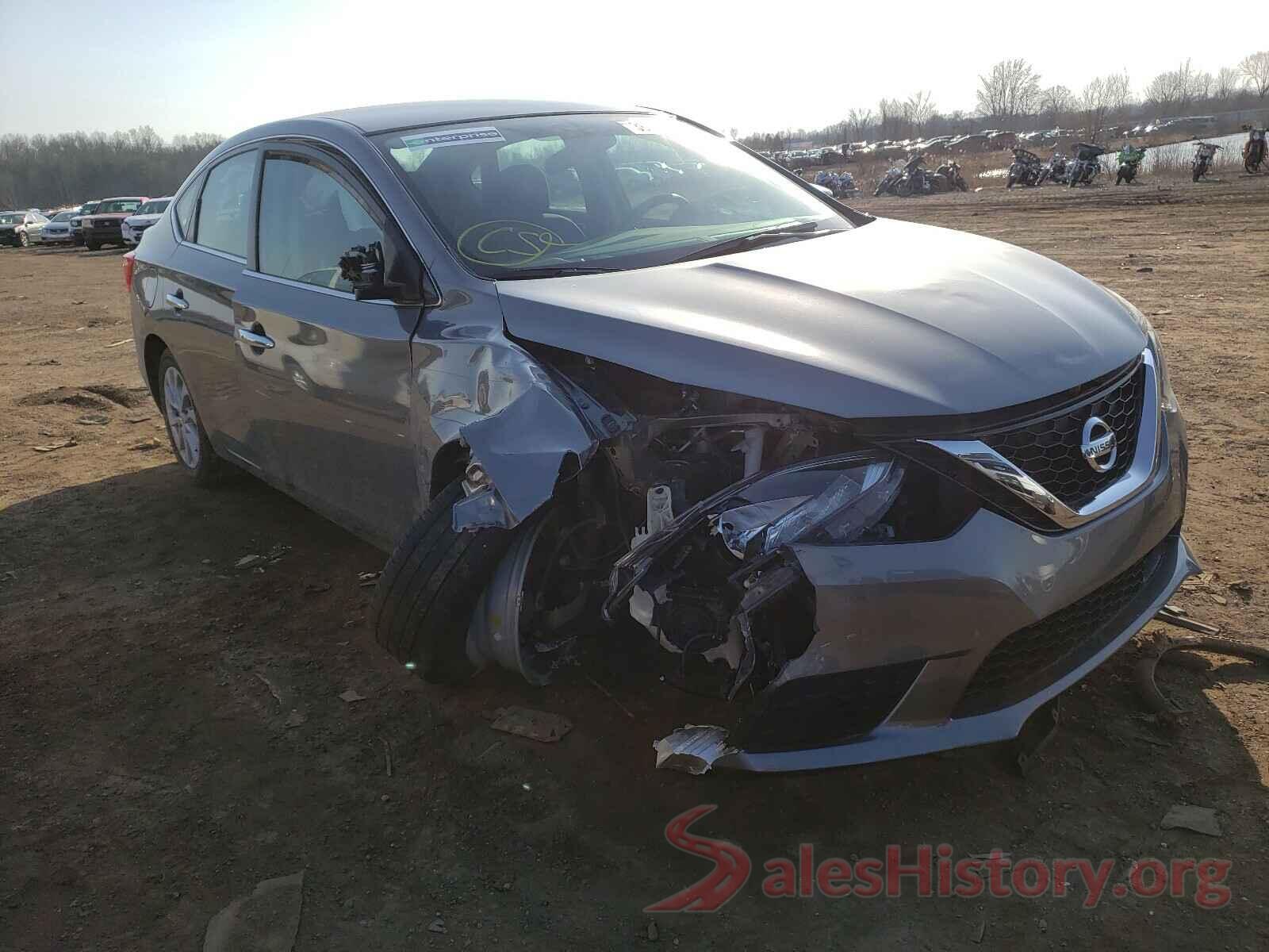 3N1AB7AP5KY456199 2019 NISSAN SENTRA