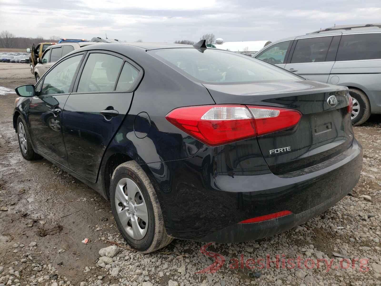 KNAFK4A61G5573790 2016 KIA FORTE