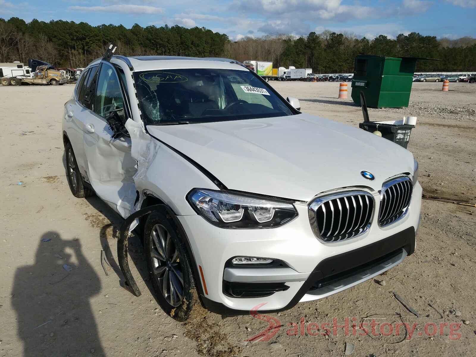 5UXTR7C51KLF35683 2019 BMW X3