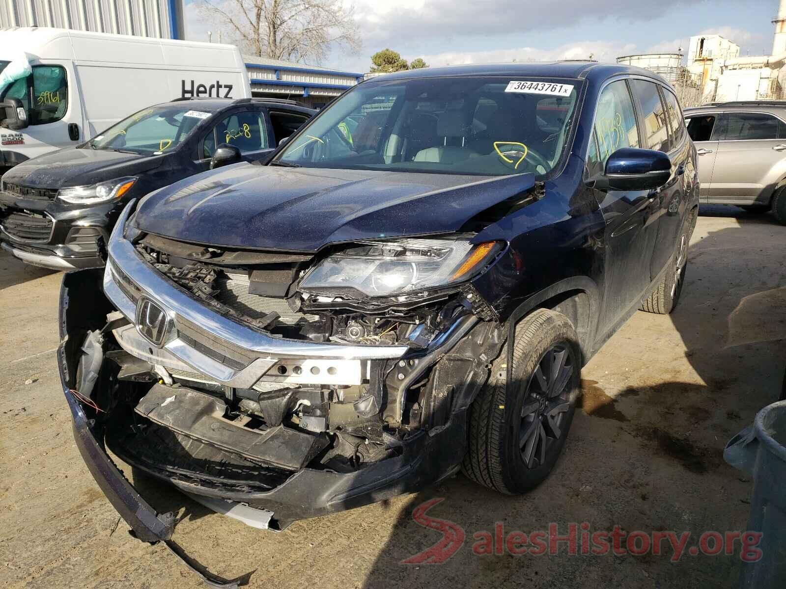 5FNYF5H52LB010825 2020 HONDA PILOT