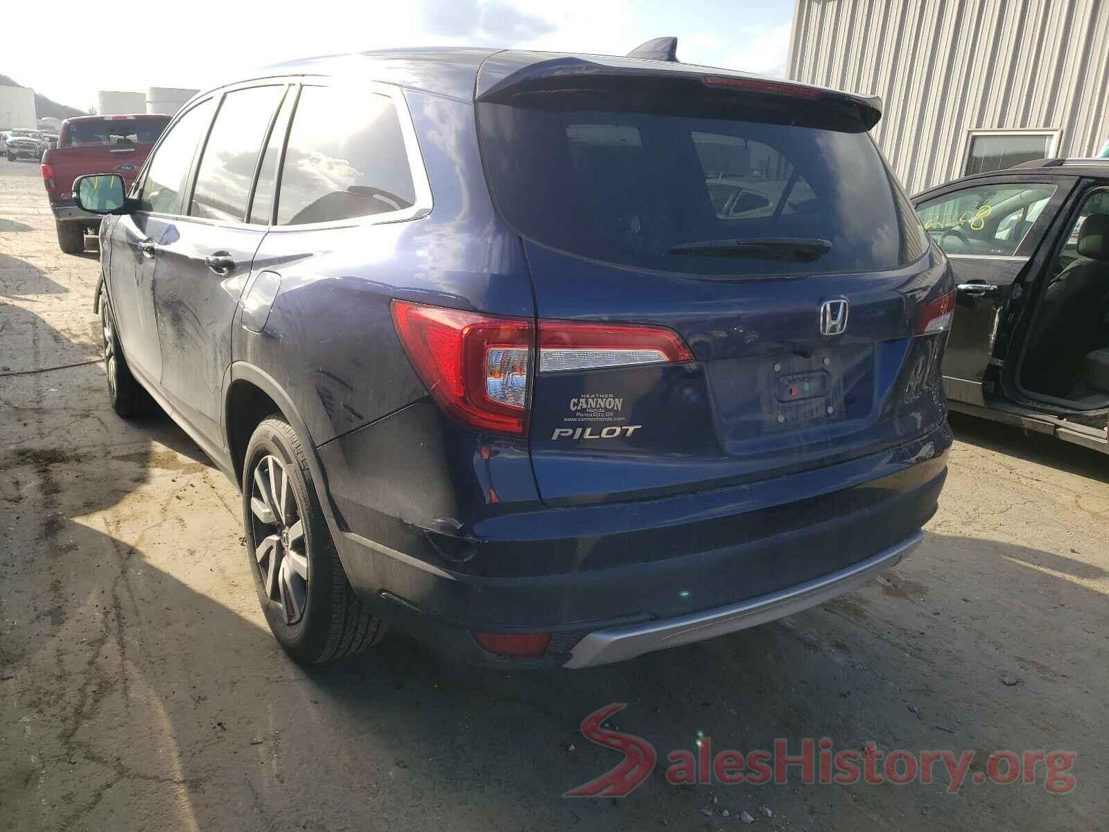 5FNYF5H52LB010825 2020 HONDA PILOT