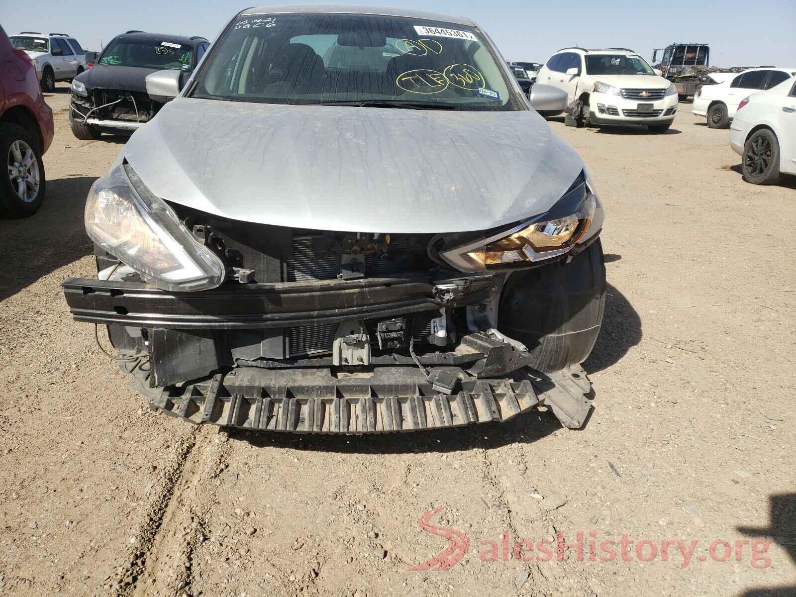 3N1AB7AP1KY238745 2019 NISSAN SENTRA