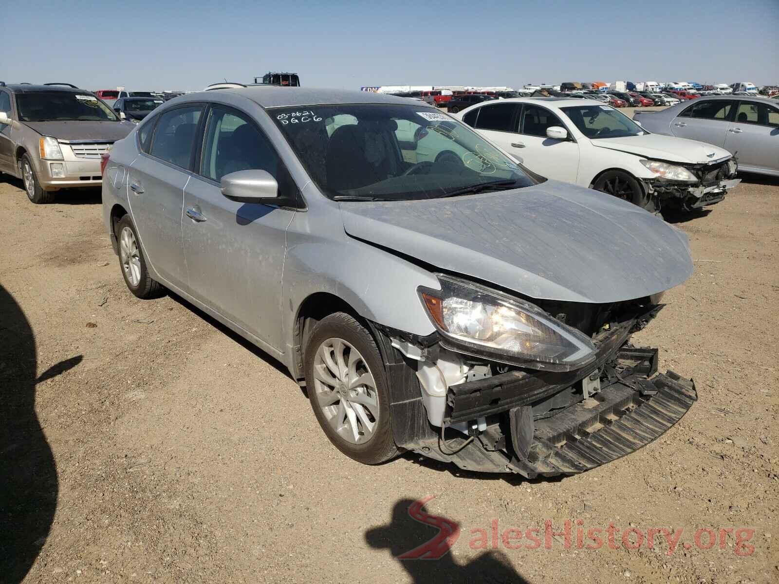 3N1AB7AP1KY238745 2019 NISSAN SENTRA