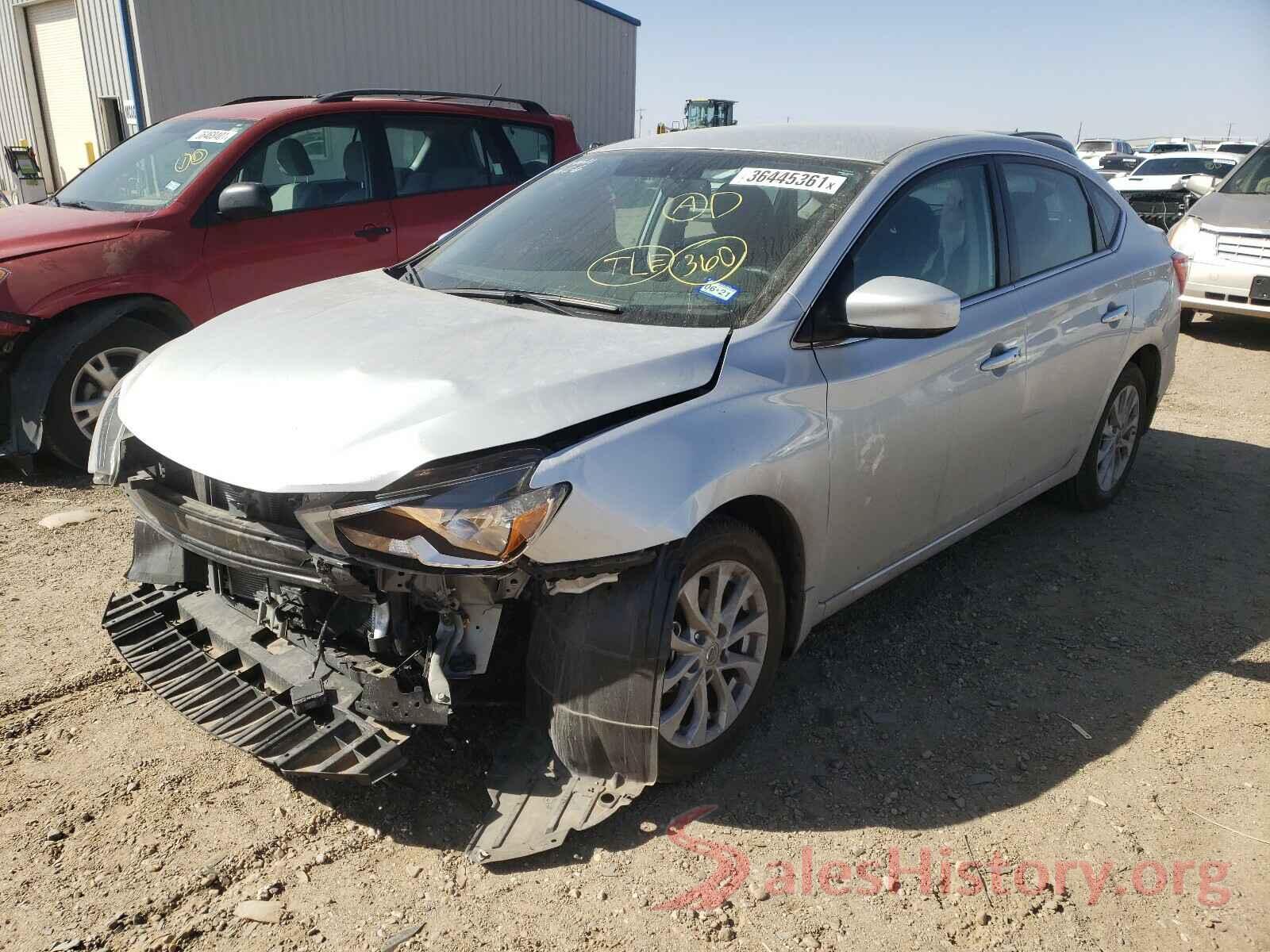 3N1AB7AP1KY238745 2019 NISSAN SENTRA