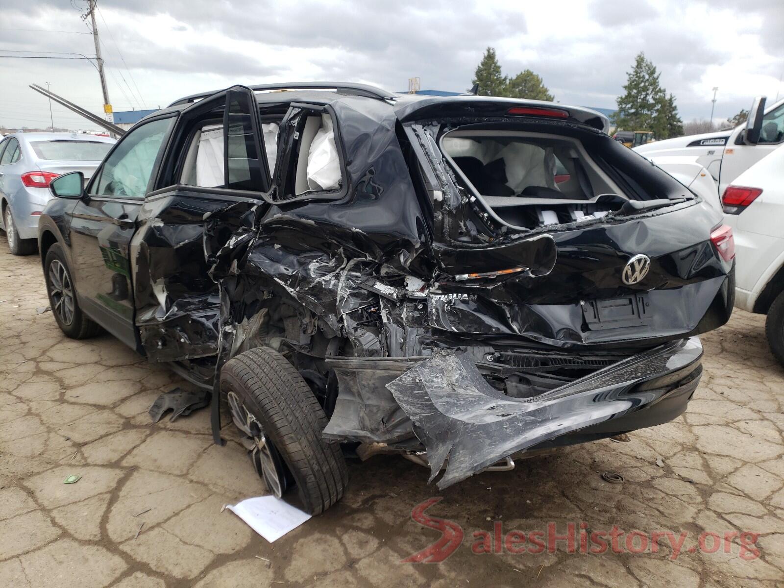 3VV1B7AX0MM027917 2021 VOLKSWAGEN TIGUAN