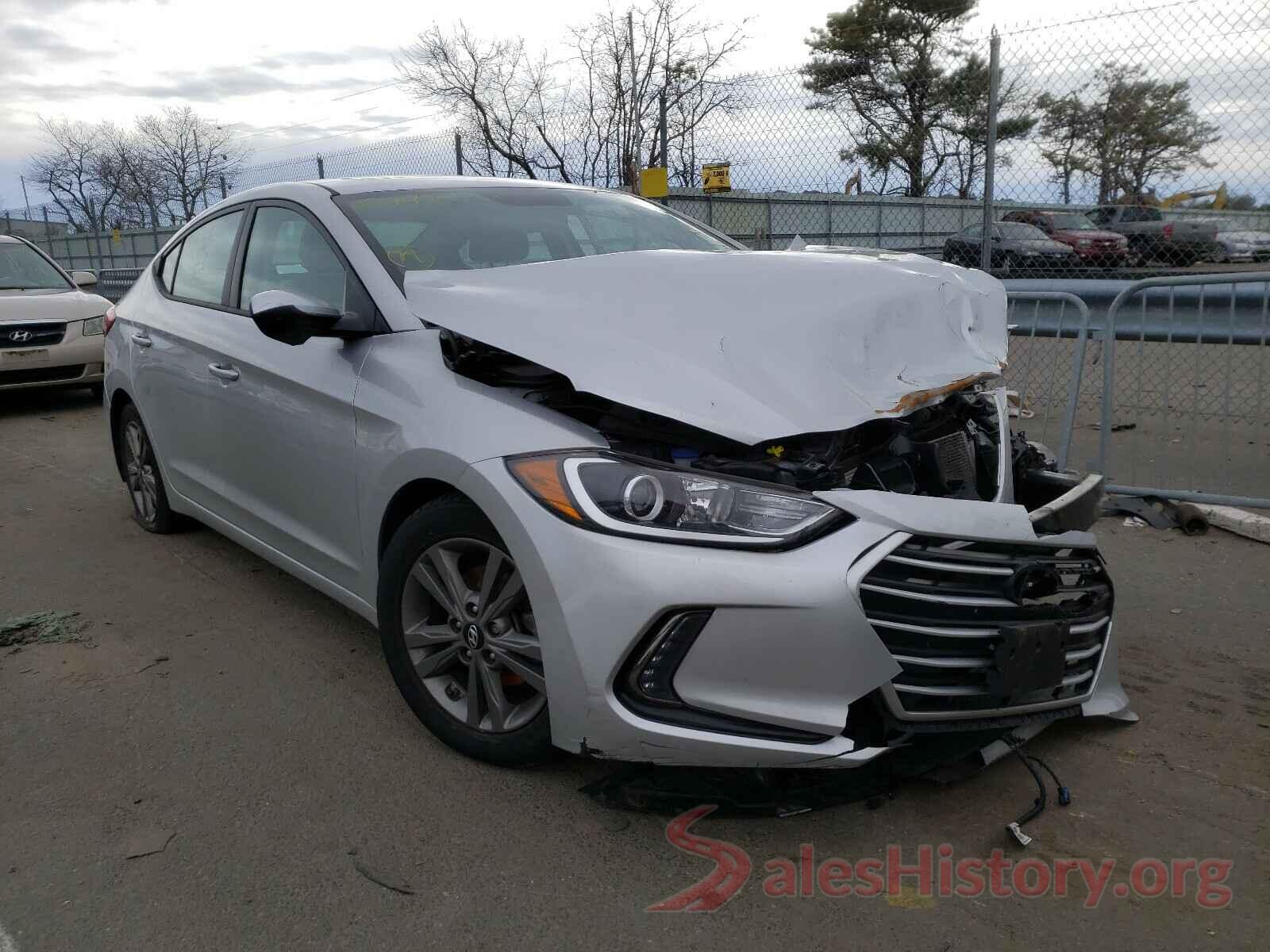 5NPD84LF3JH293320 2018 HYUNDAI ELANTRA