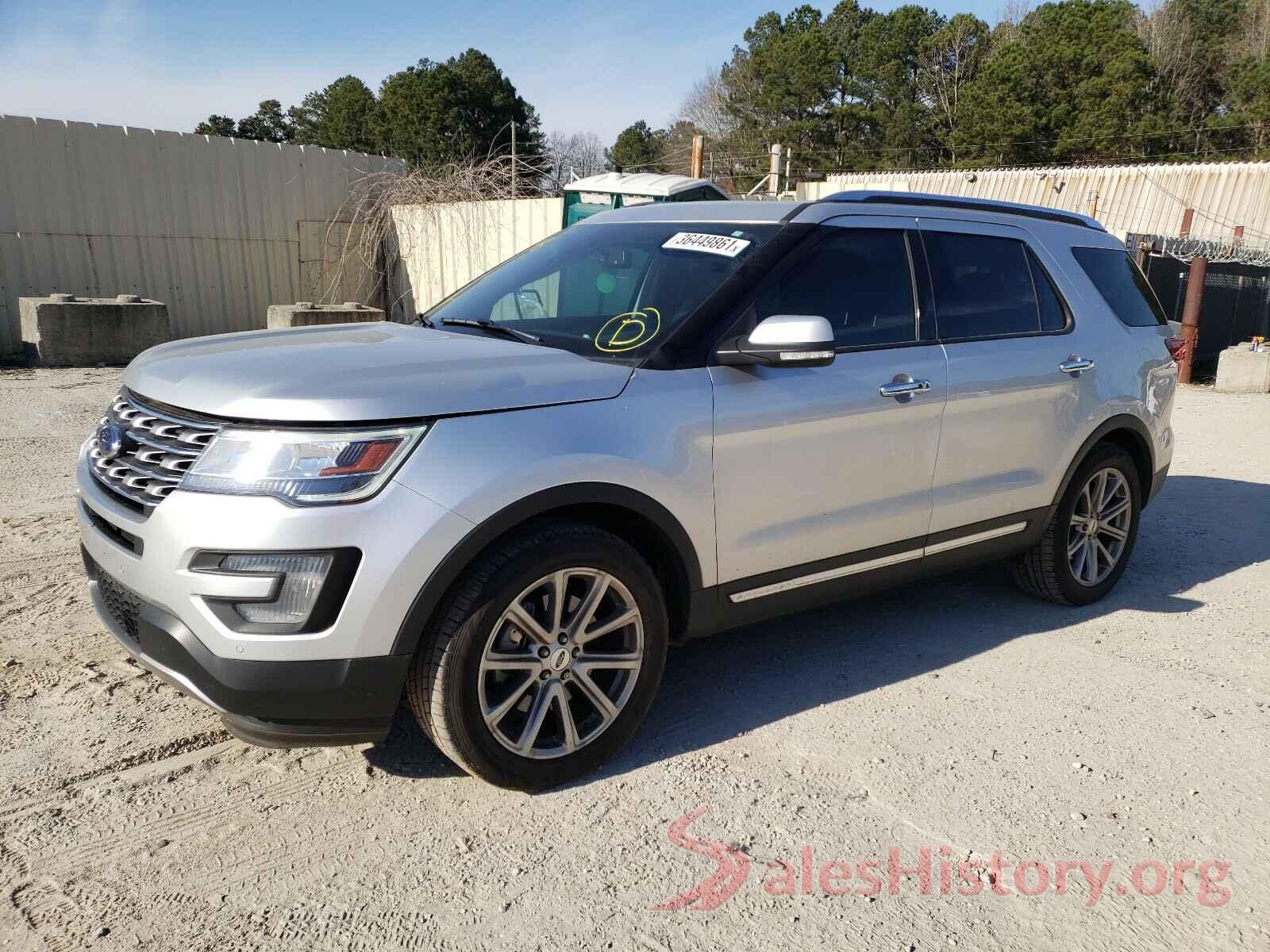 1FM5K7FHXHGE40618 2017 FORD EXPLORER