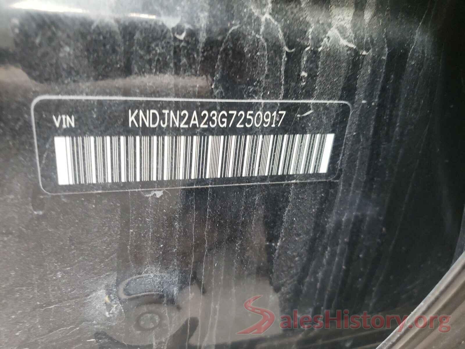 KNDJN2A23G7250917 2016 KIA SOUL