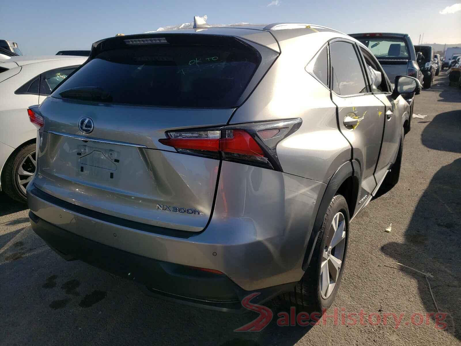 JTJBJRBZ8H2072745 2017 LEXUS NX