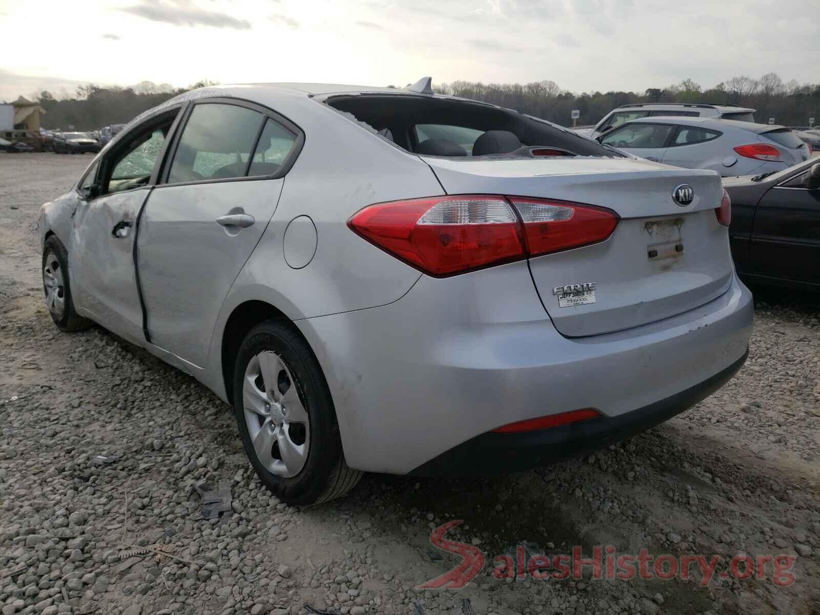 KNAFK4A64G5534255 2016 KIA FORTE