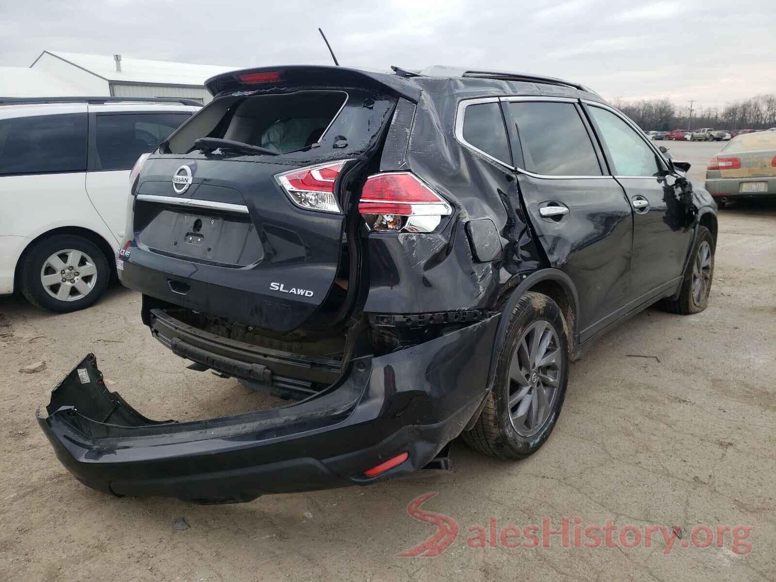 5N1AT2MV8GC744673 2016 NISSAN ROGUE