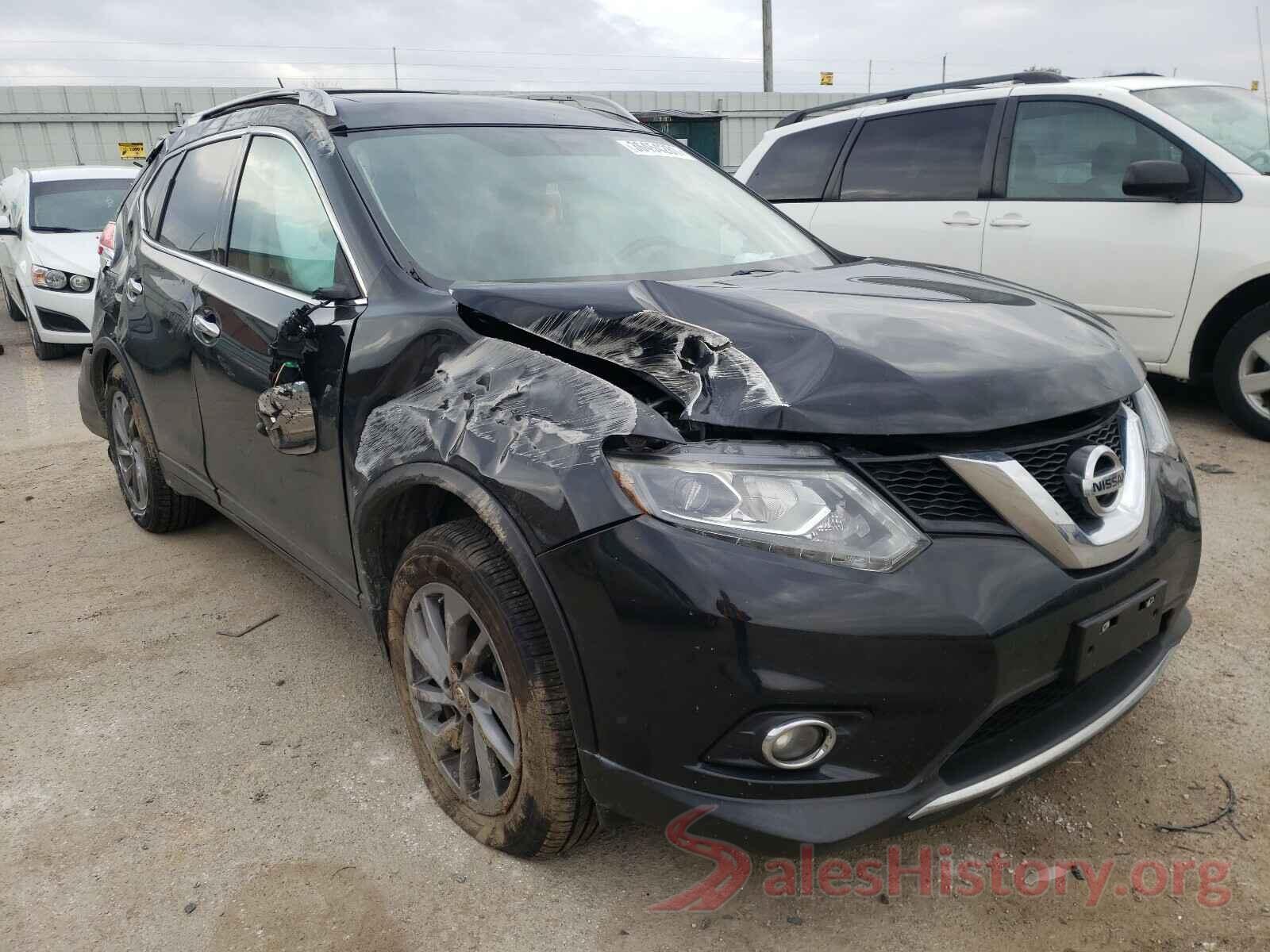 5N1AT2MV8GC744673 2016 NISSAN ROGUE