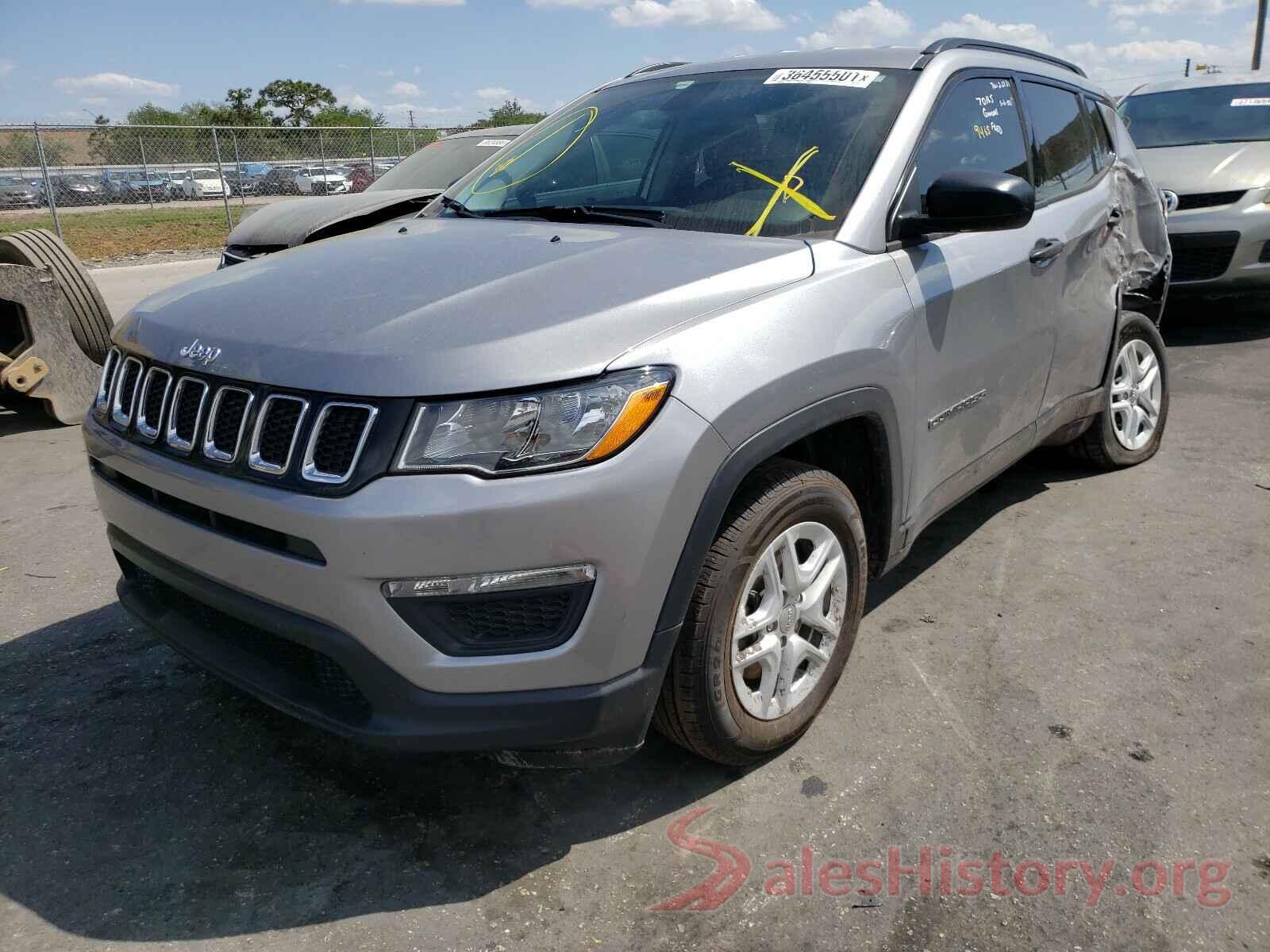 3C4NJCAB4JT461954 2018 JEEP COMPASS