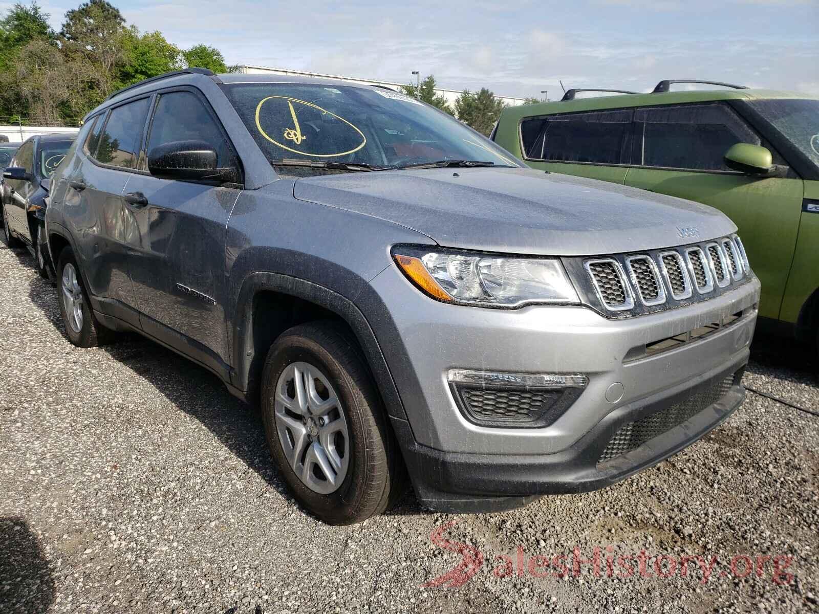 3C4NJCAB4JT461954 2018 JEEP COMPASS