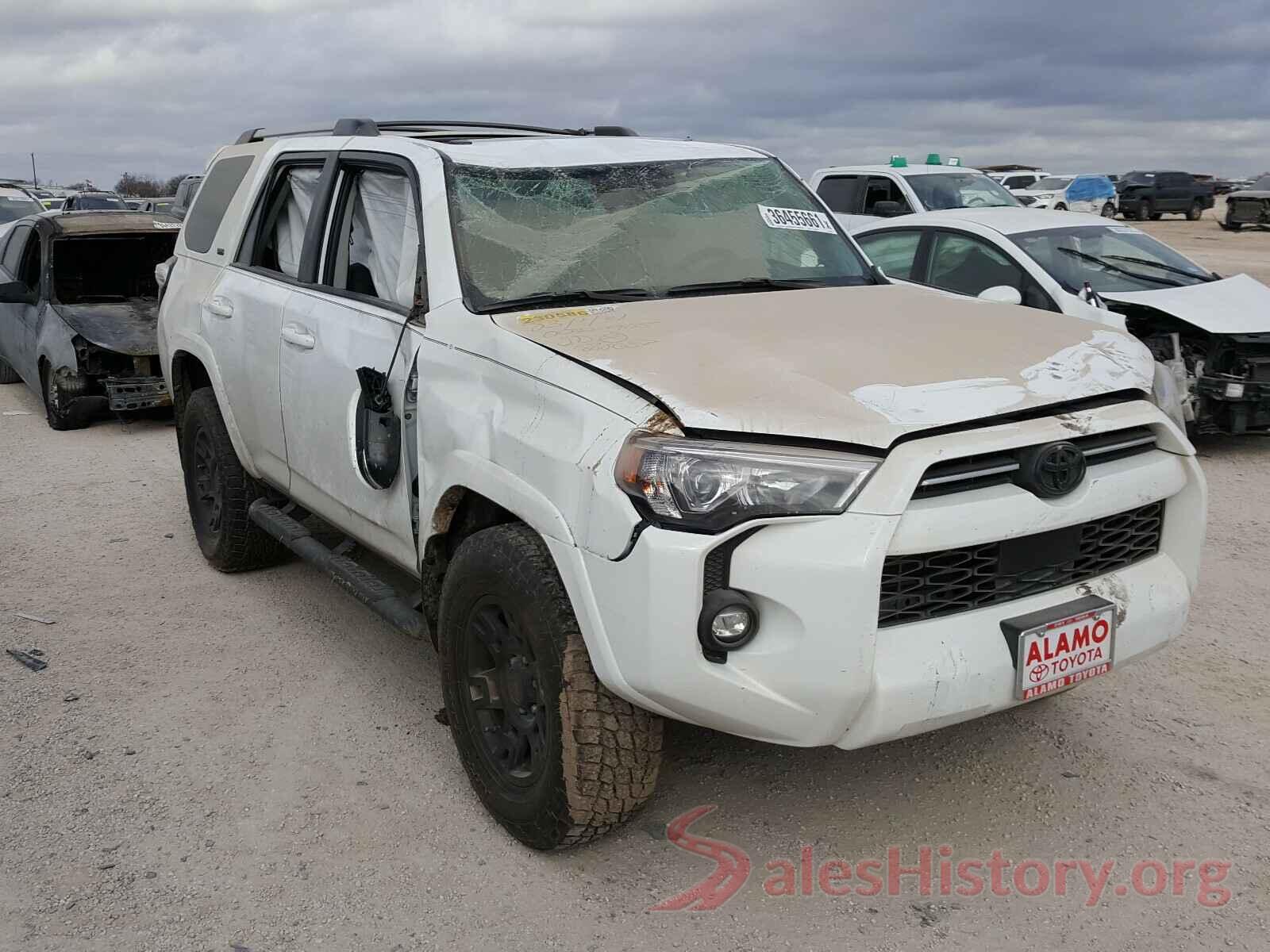 JTENU5JR7M5888657 2021 TOYOTA 4RUNNER