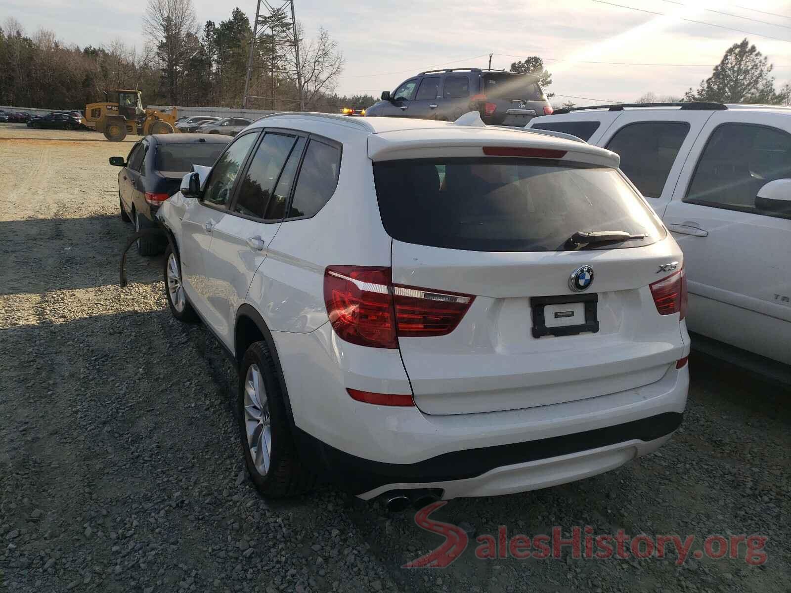 5UXWZ7C55H0T43526 2017 BMW X3